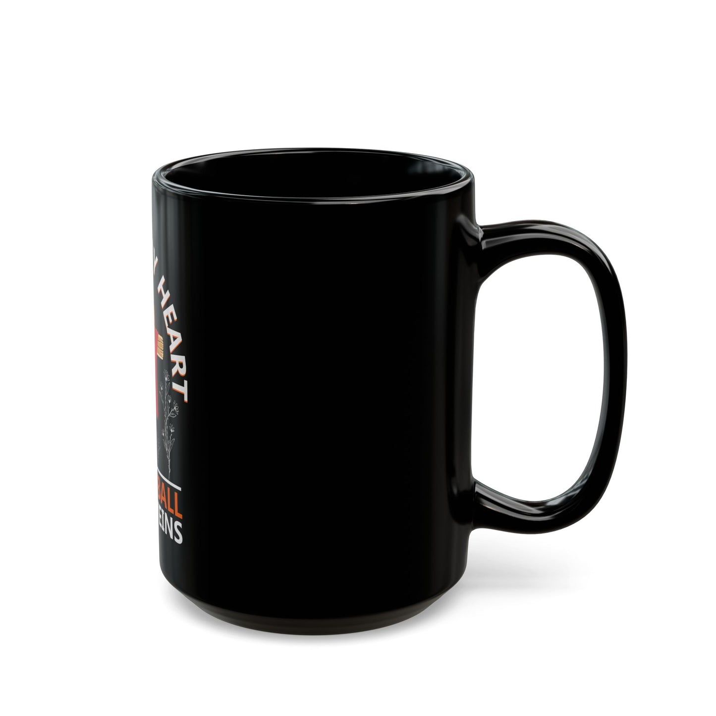 Jesus In My Heart Basketball In My Veins Inspiration Ceramic Mug