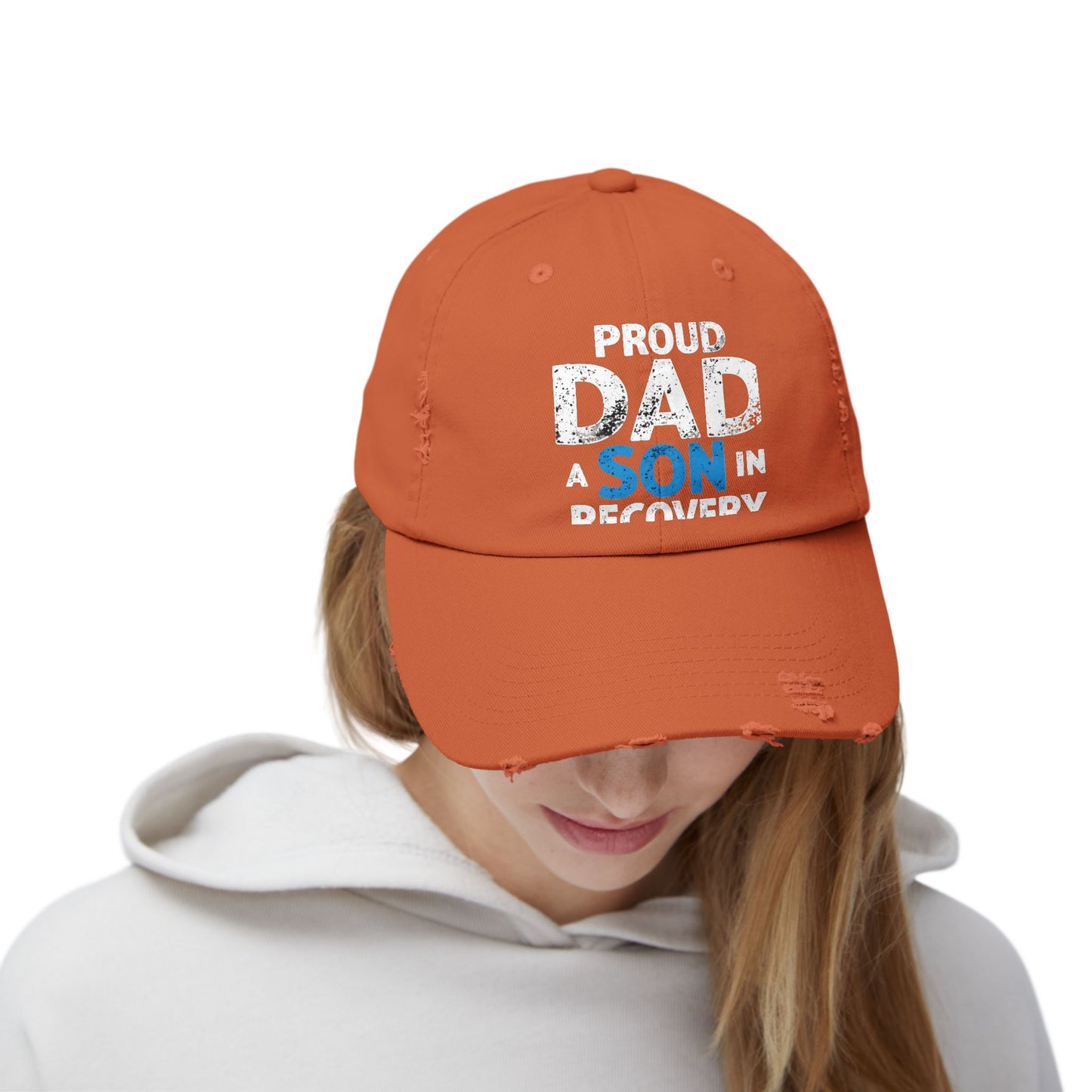 Proud Dad of a Son in Recovery Inspiration and Support Cap