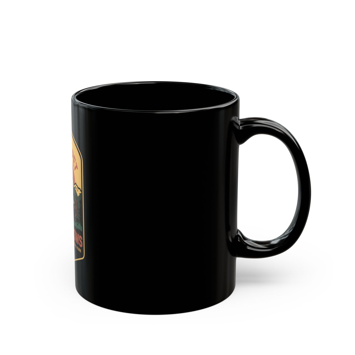 Do Not Pet the Fluffy Cows (Bison) Yellowstone Park Coffee Mug