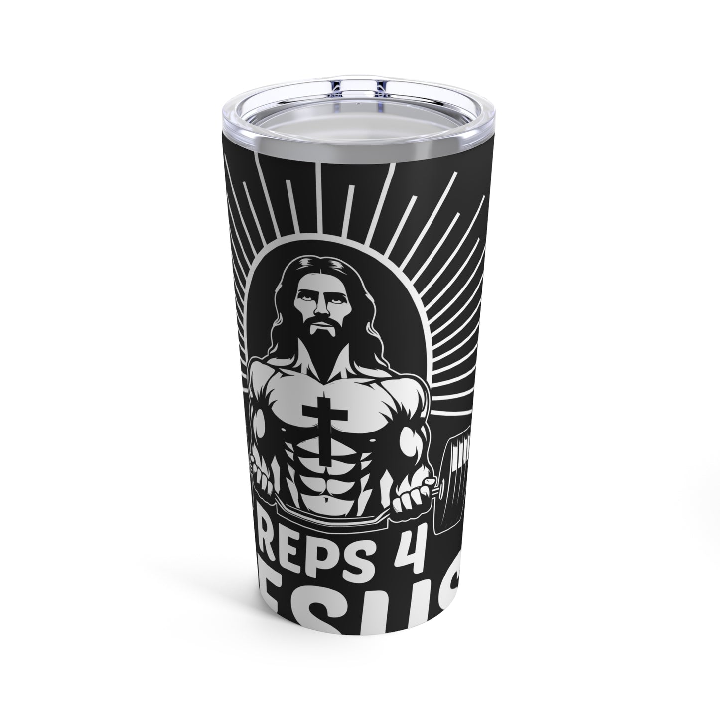 Reps 4 Jesus Workout Inspiration Faith Fitness Tumbler