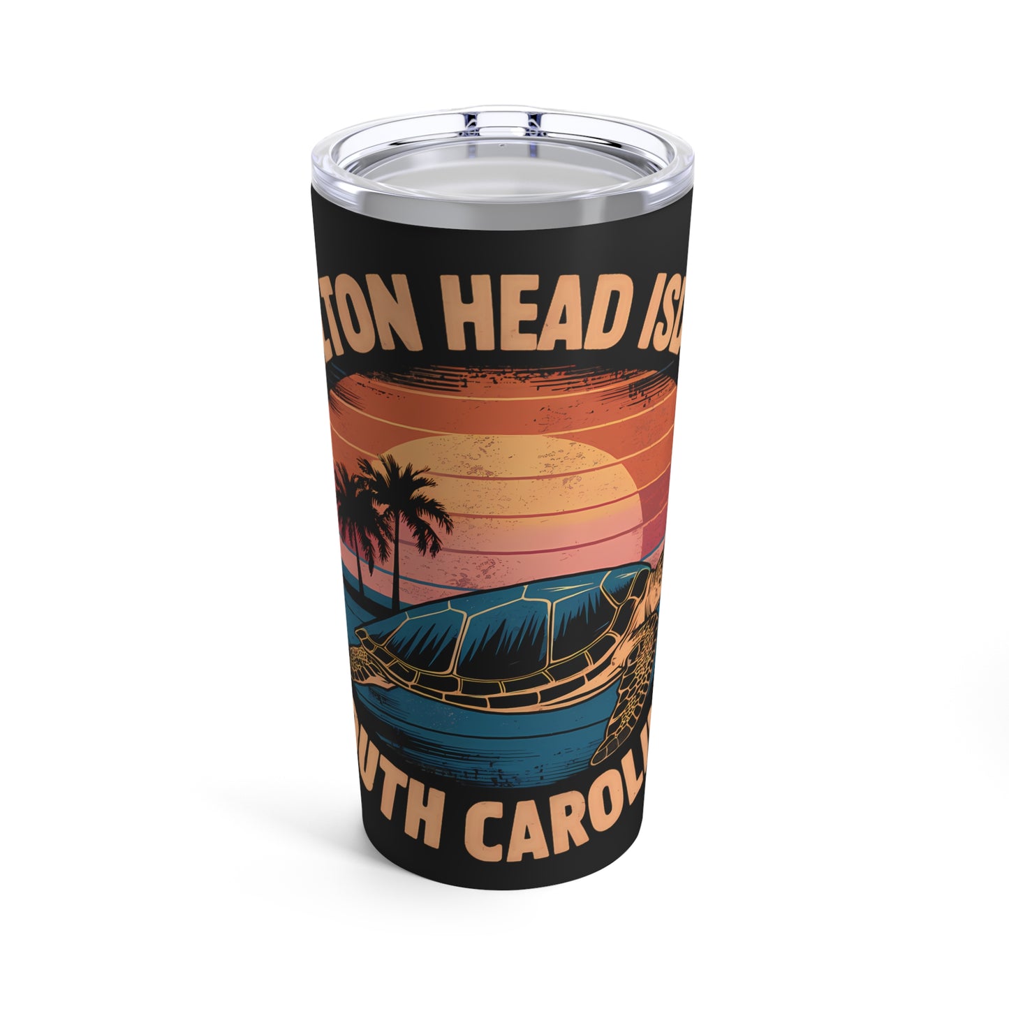 Hilton Head Island South Carolina Sunset Turtle Tumbler