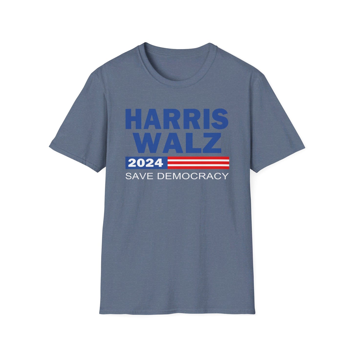 Harris Walz Save Democracy 2024 Election T-Shirt