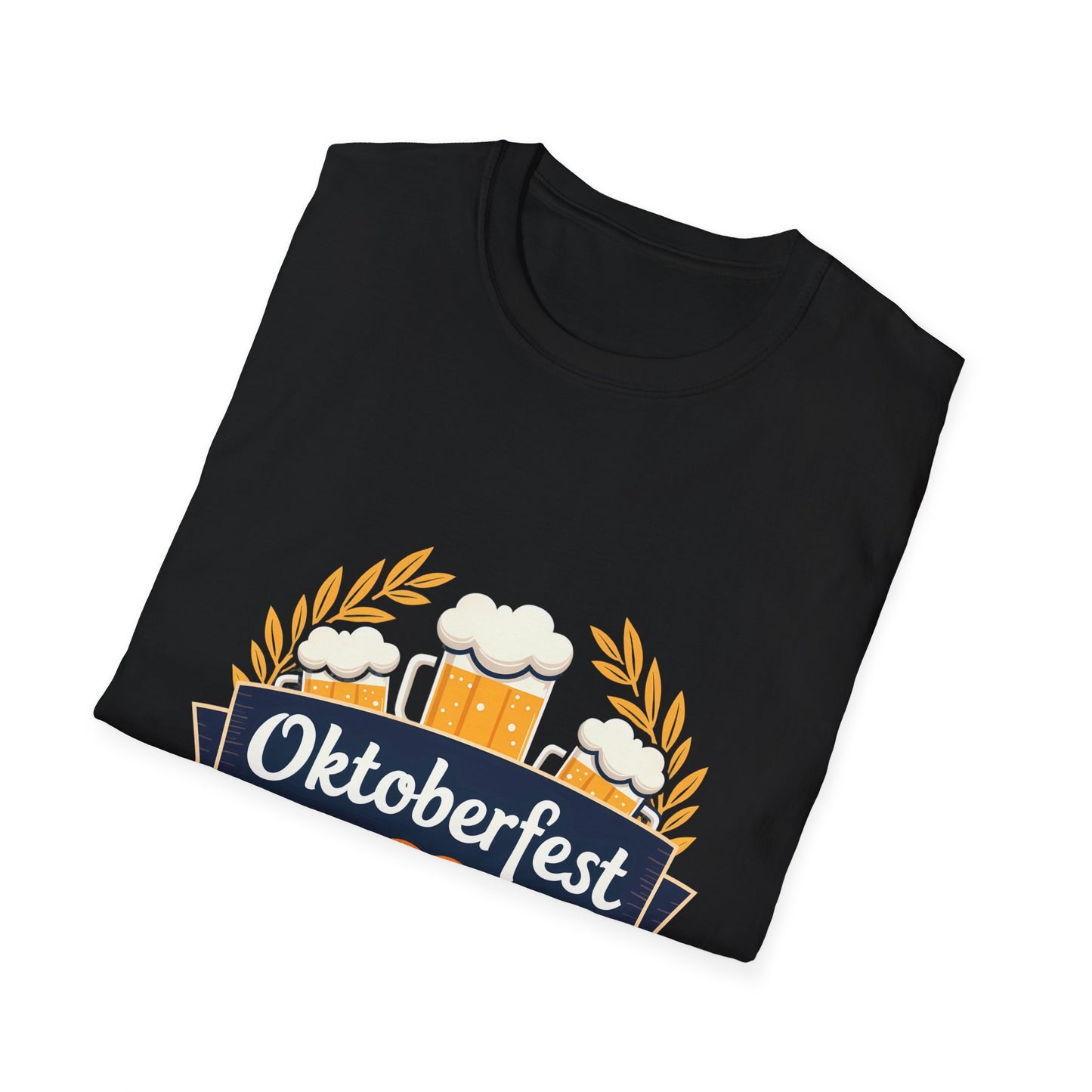 Oktoberfest Celebration with Beer and Pretzel T-Shirt