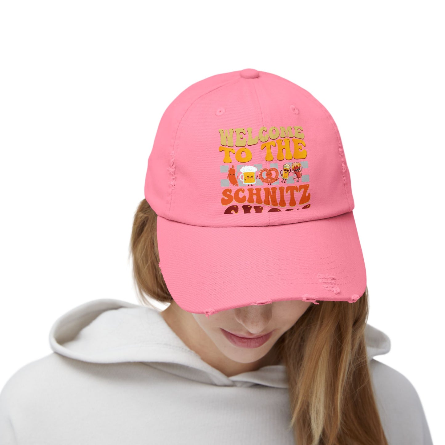 Welcome To The Schnitz Show Beer Pretzel Fun Cap