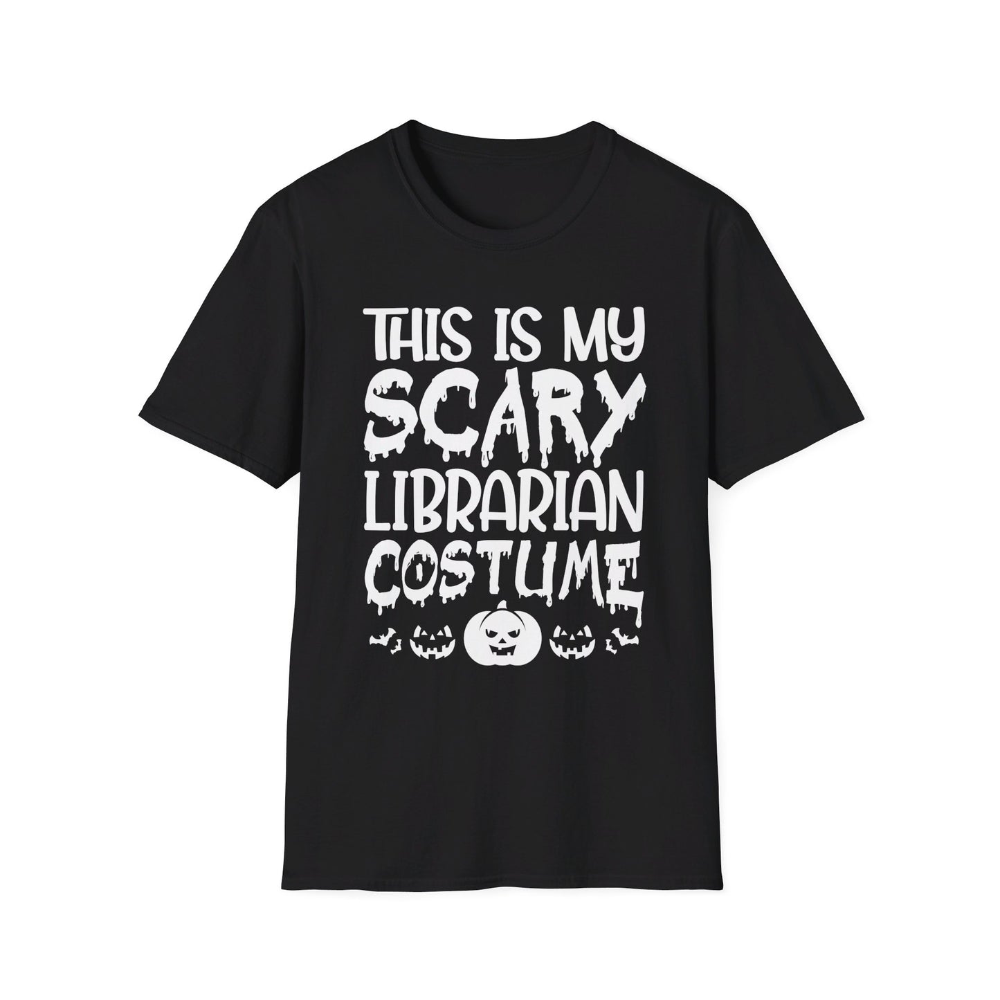 This Is My Scary Librarian Costume Halloween Funny T-Shirt