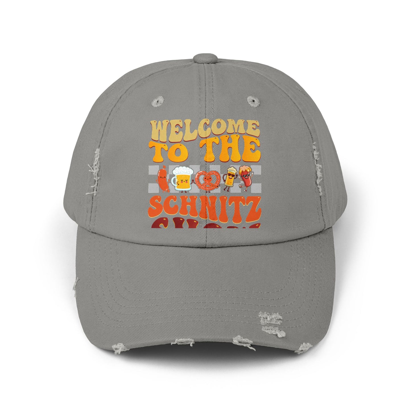 Welcome To The Schnitz Show Beer Pretzel Fun Cap