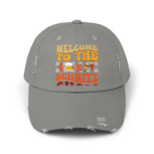 Welcome To The Schnitz Show Beer Pretzel Fun Cap