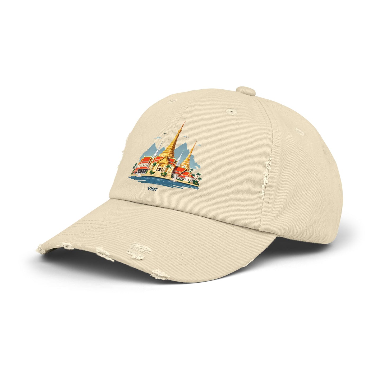 Visit Thailand Scenic Wonders Illustration Cap