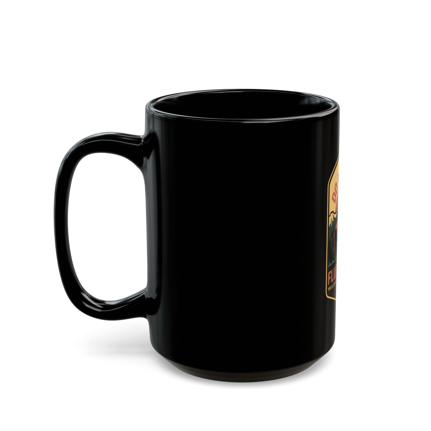 Do Not Pet the Fluffy Cows (Bison) Yellowstone Park Coffee Mug