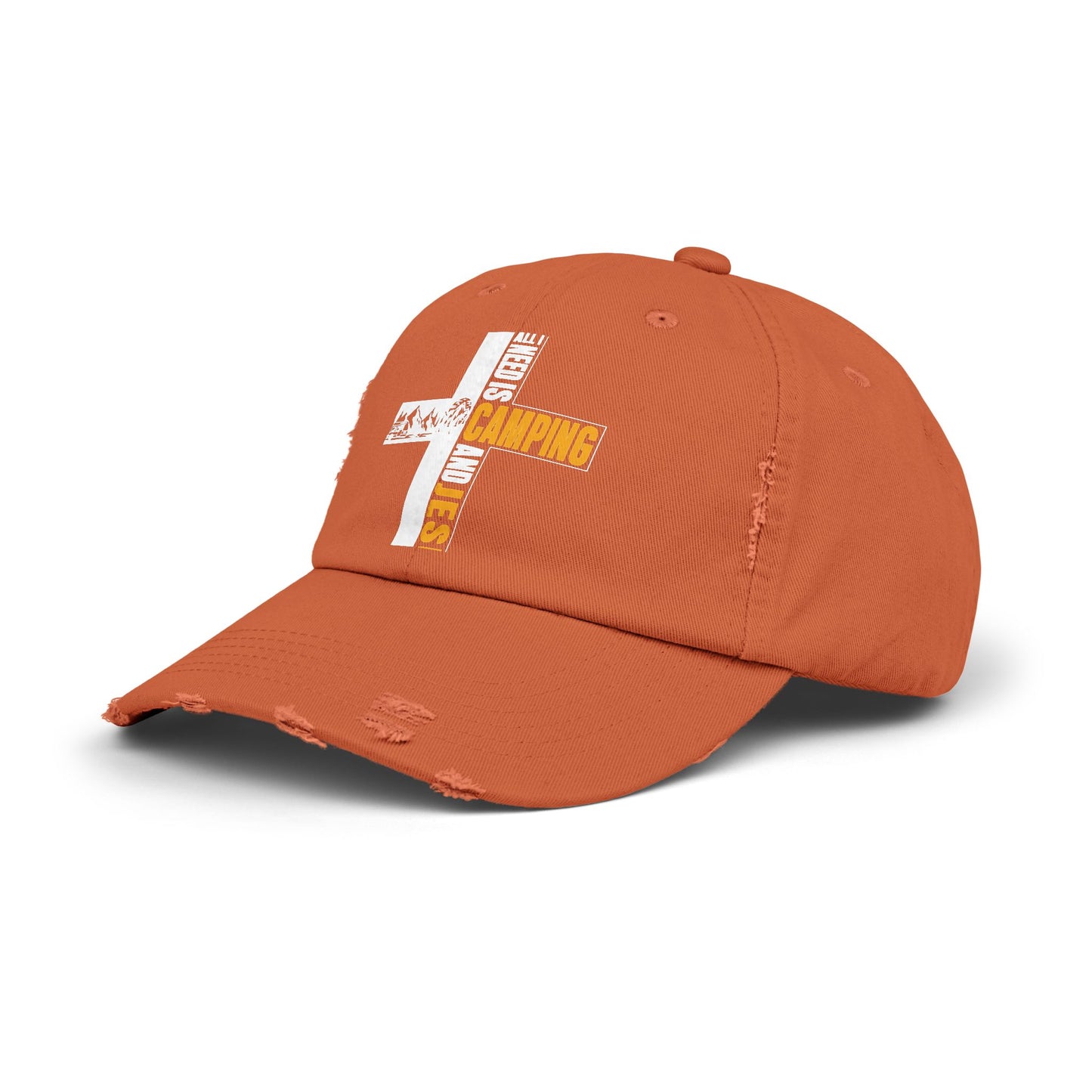 All I Need Is Camping And Jesus Inspirational Faith Cap