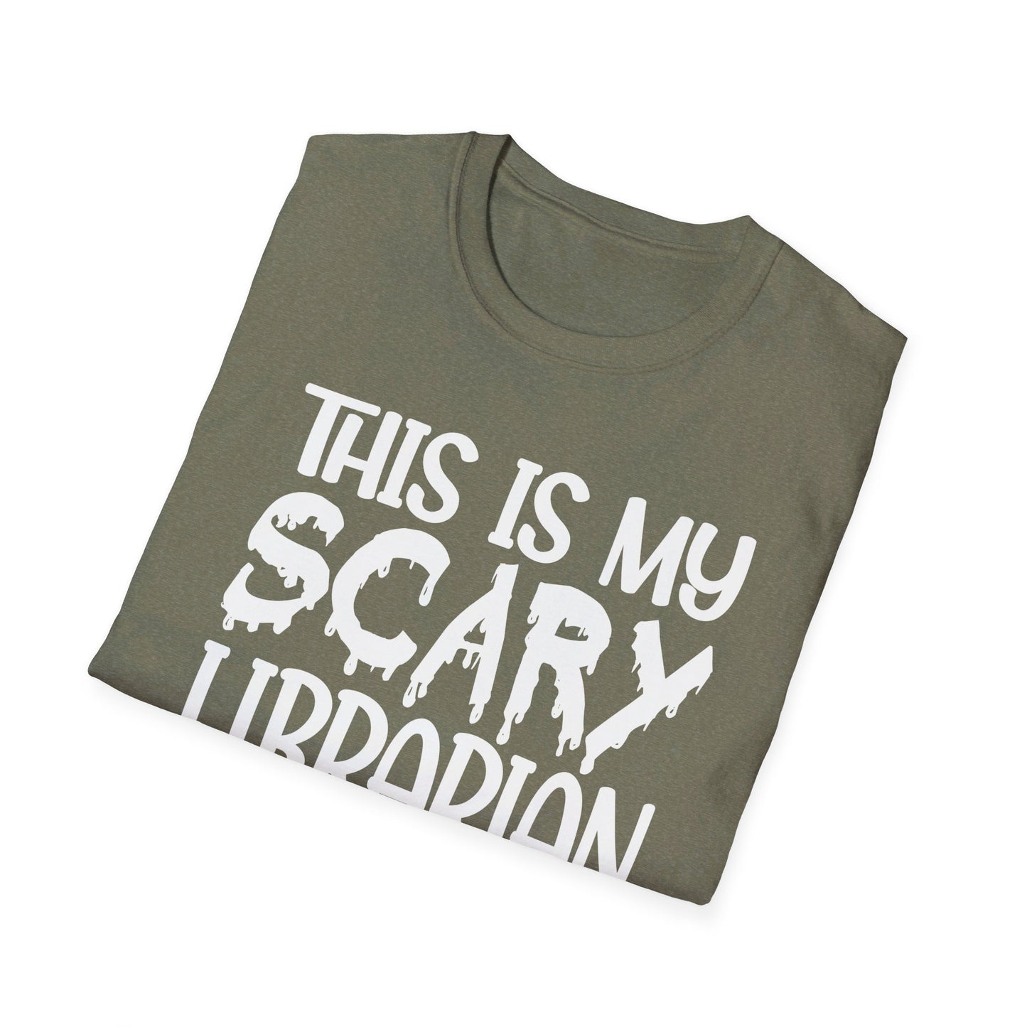 This Is My Scary Librarian Costume Halloween Funny T-Shirt