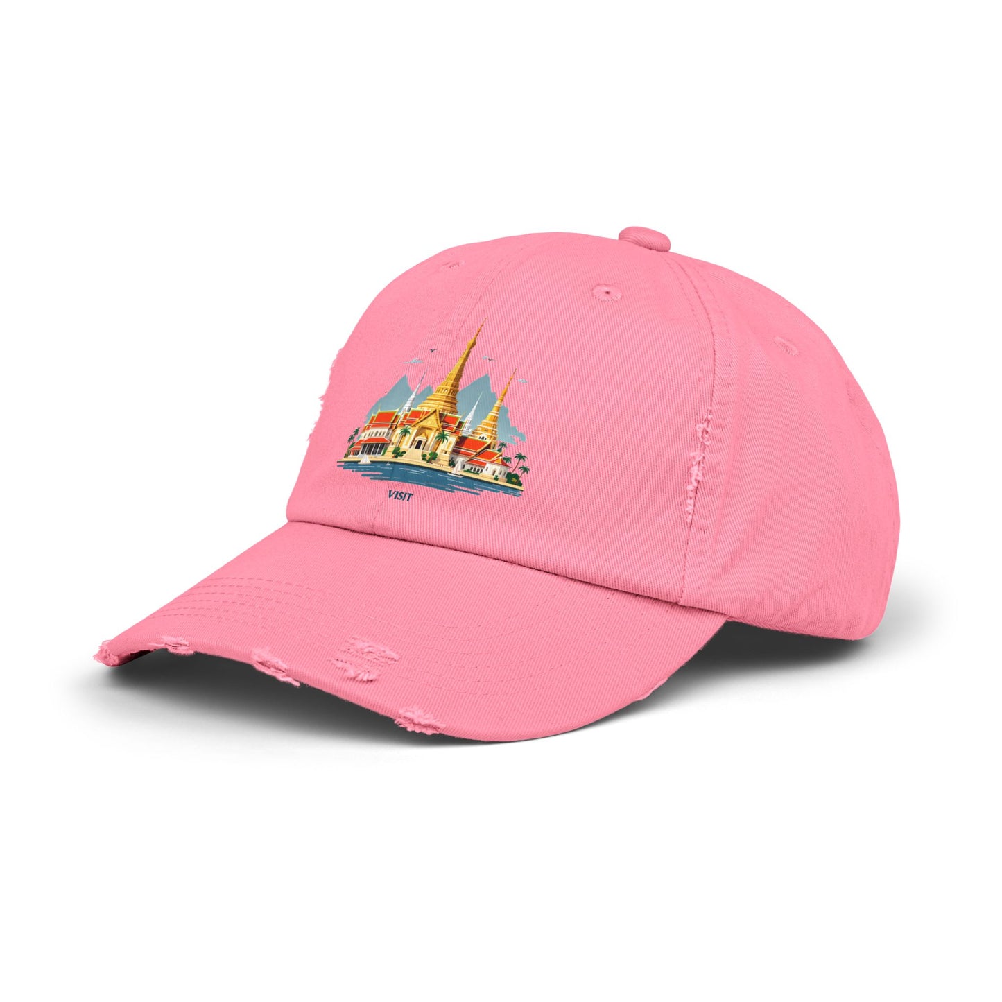 Visit Thailand Scenic Wonders Illustration Cap