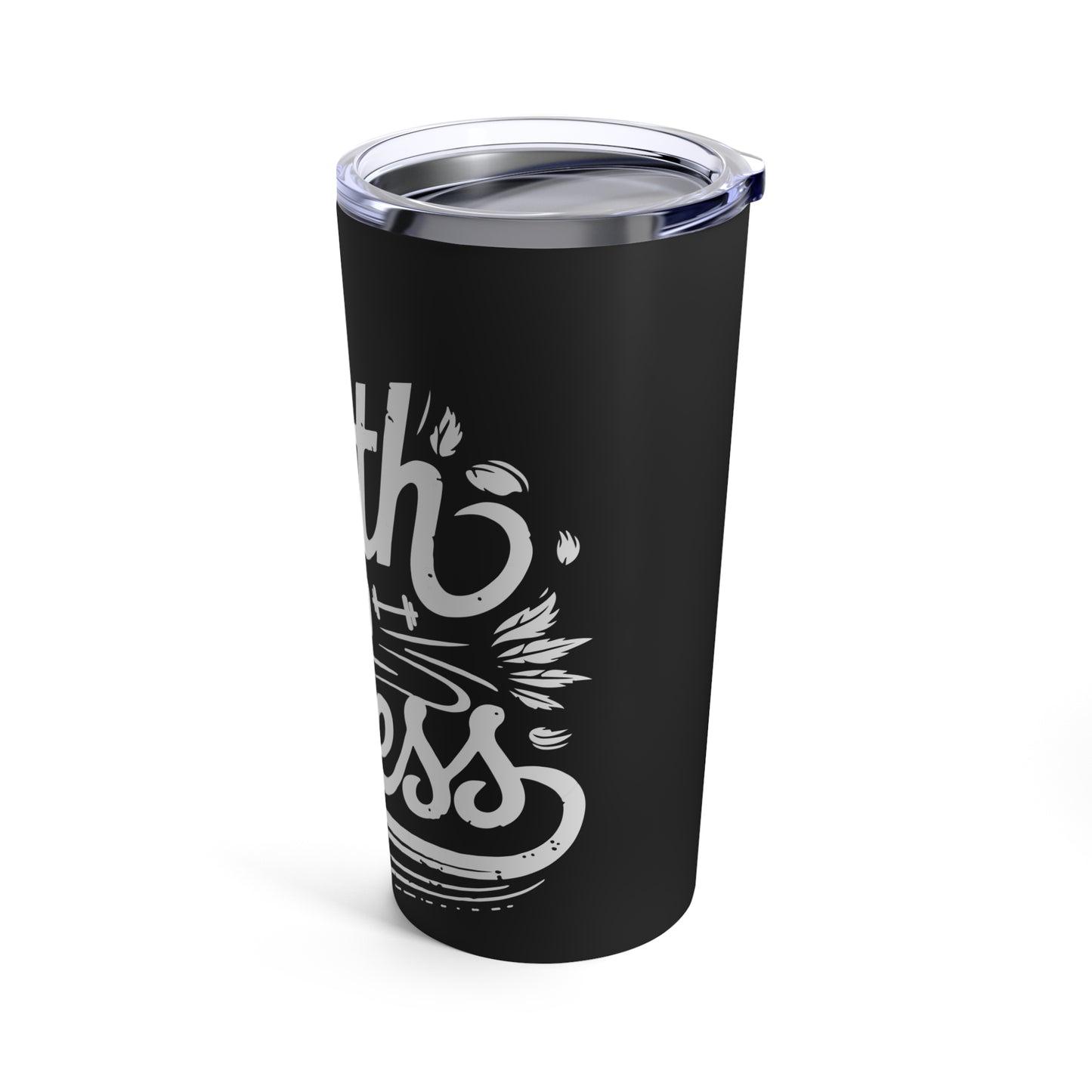 Faith And Fitness Motivational Design for Spiritual Athletes Tumbler