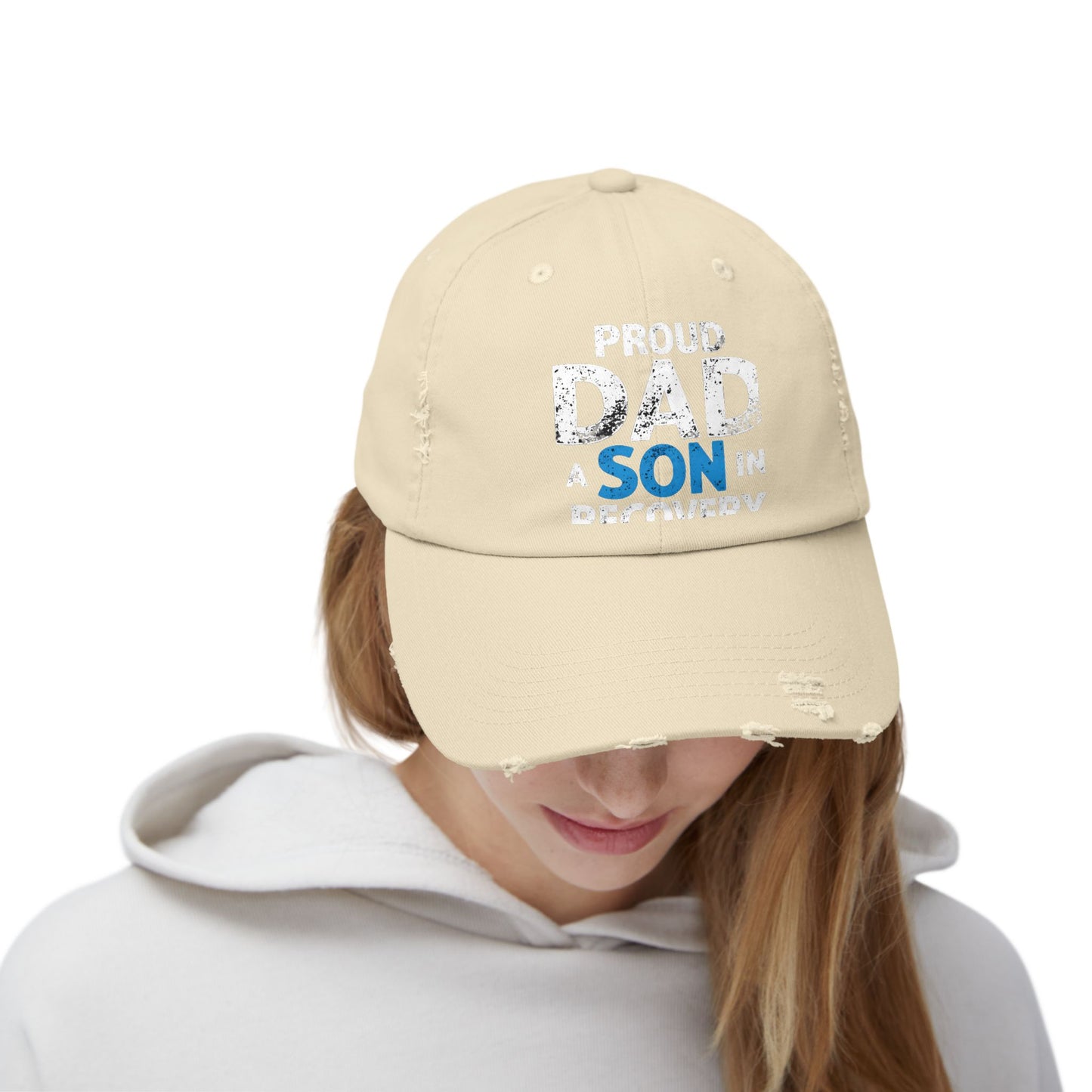 Proud Dad of a Son in Recovery Inspiration and Support Cap