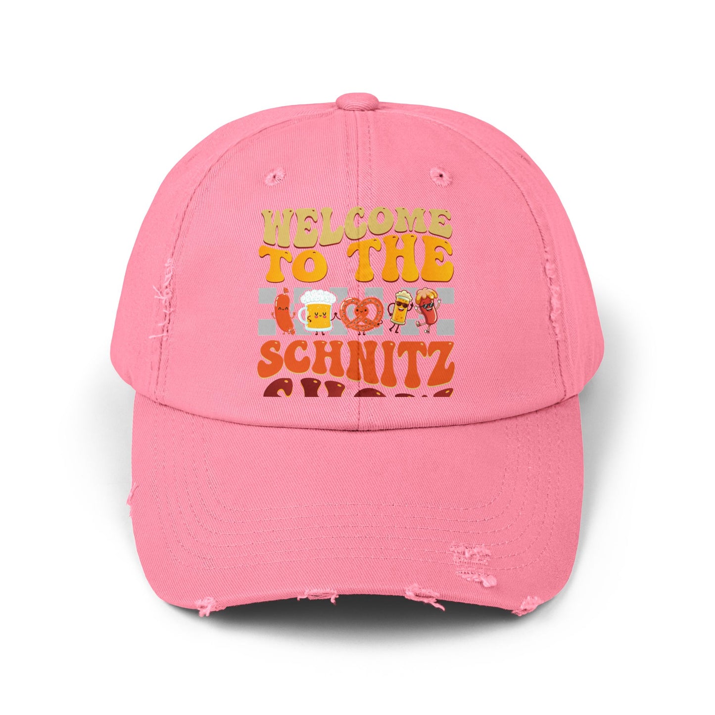 Welcome To The Schnitz Show Beer Pretzel Fun Cap