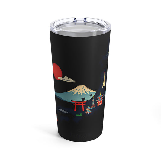 Discover Japan's Iconic Sights Tumbler