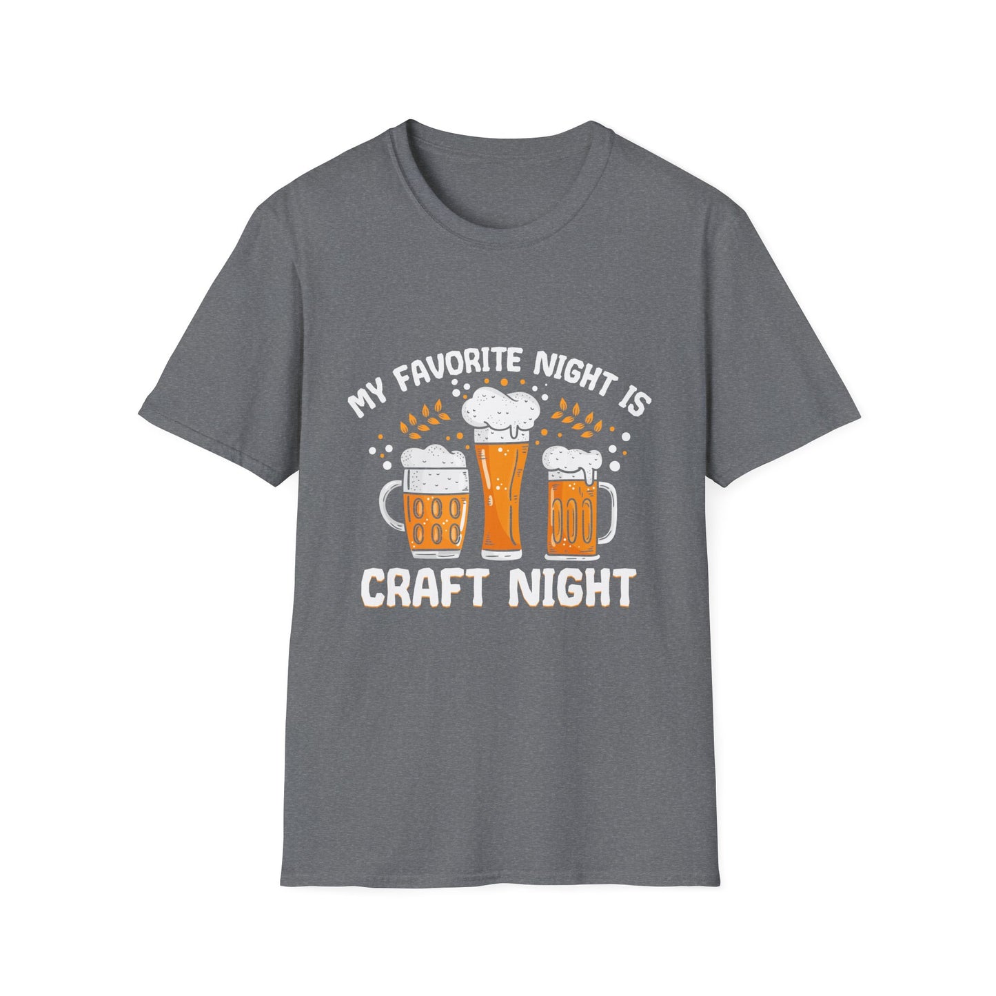 My Favorite Night Is Craft Night Beer Lovers T-Shirt