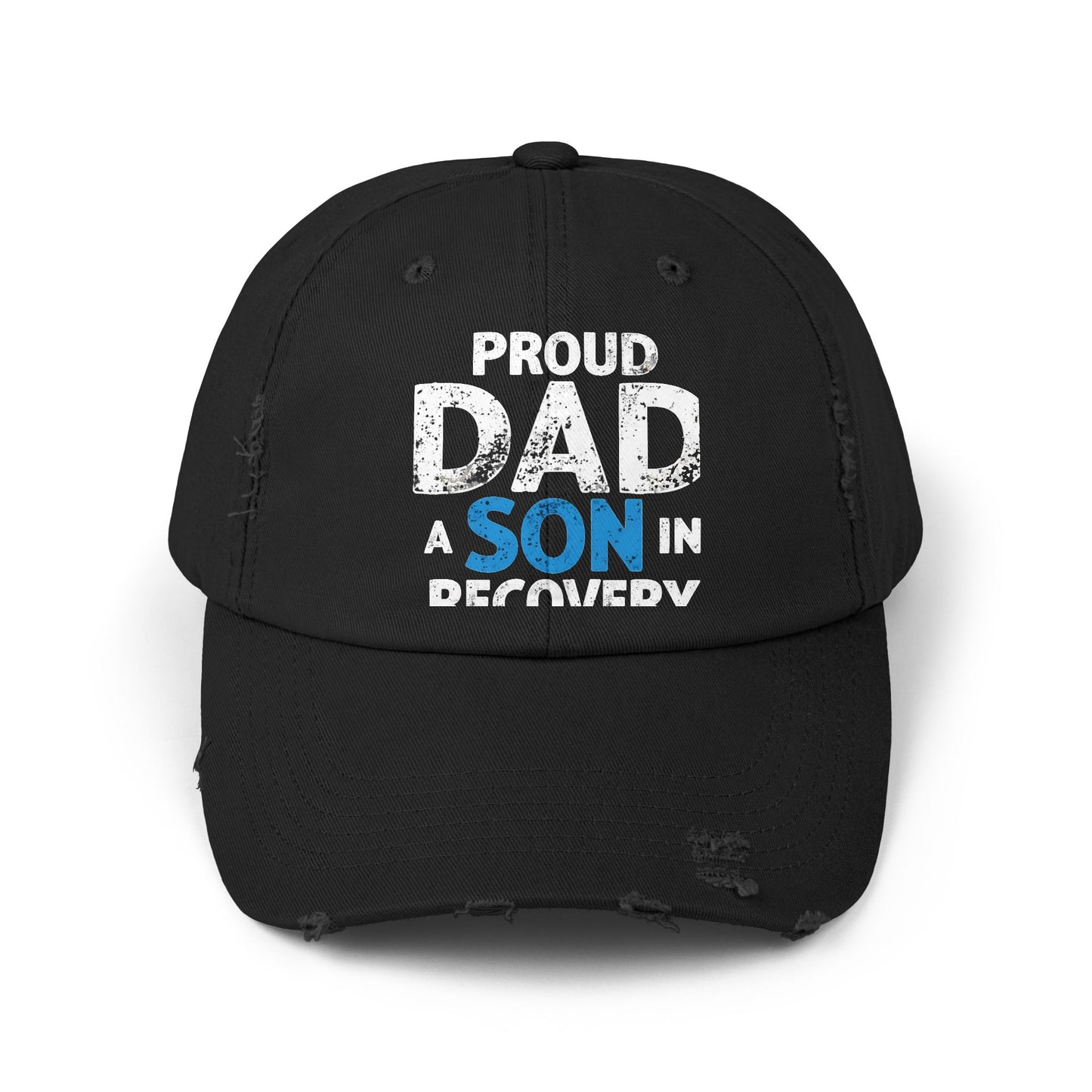 Proud Dad of a Son in Recovery Inspiration and Support Cap