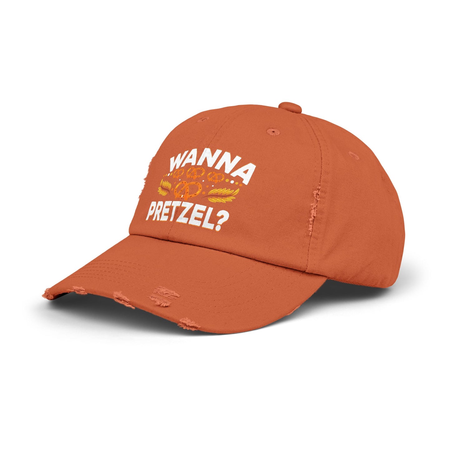 Wanna Pretzel? Fun Snack Lover's Delight Cap