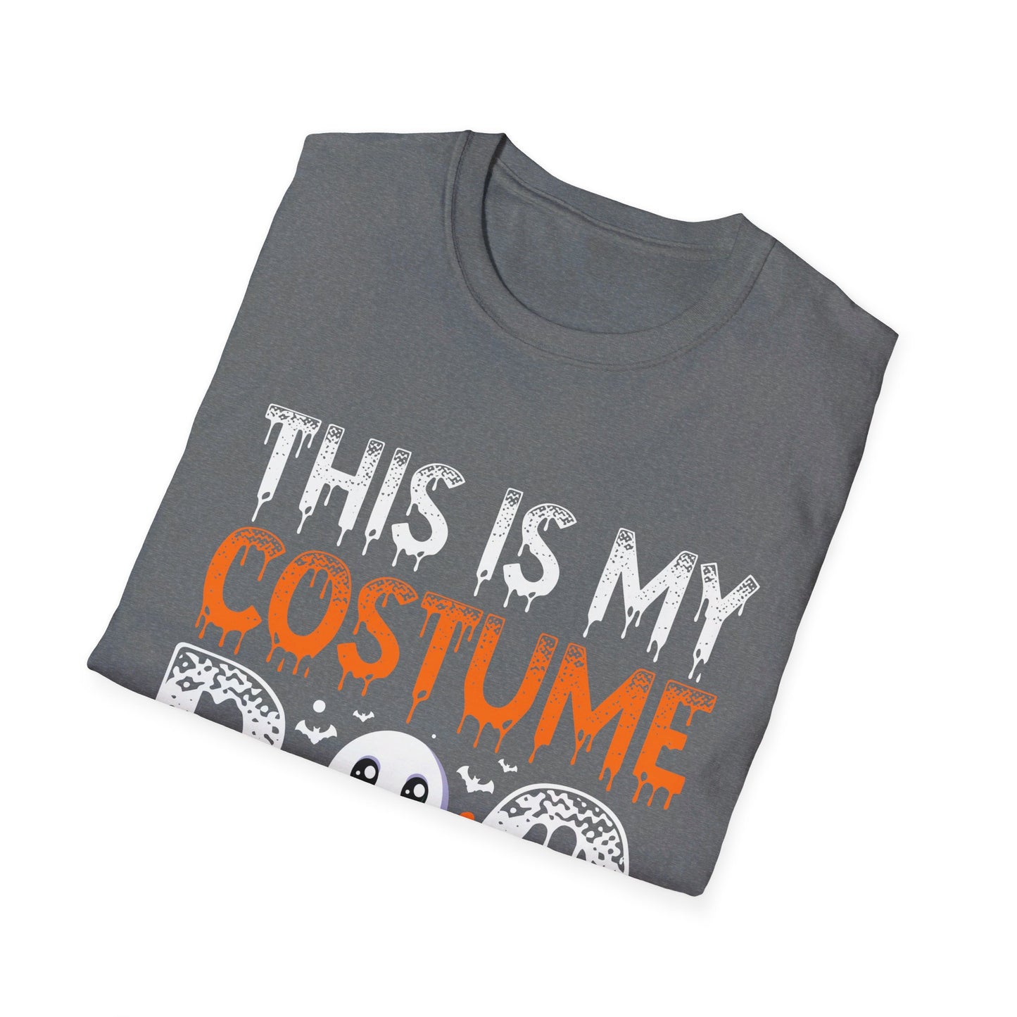 This Is My Costume Boo Cute Halloween Ghost T-Shirt