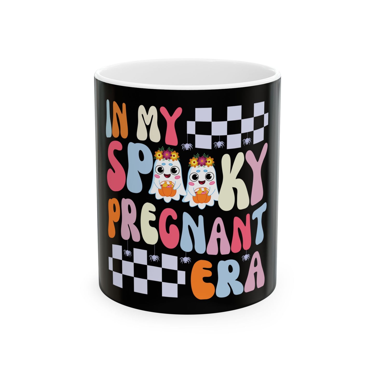 In my Spooky Era Maternity Halloween Ceramic Mug, (11oz, 15oz)