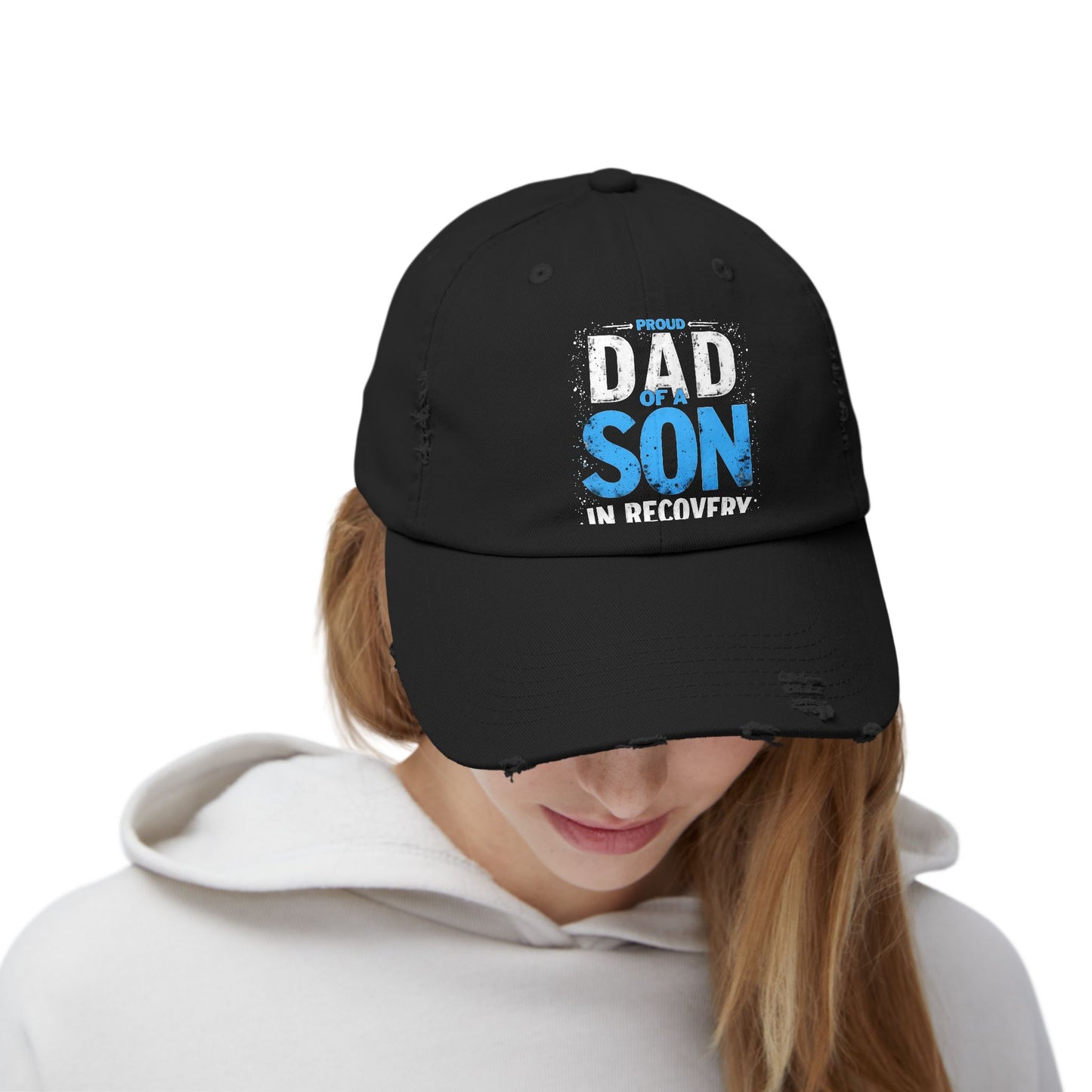 Proud Dad of a Son in Recovery Inspirational Support Cap