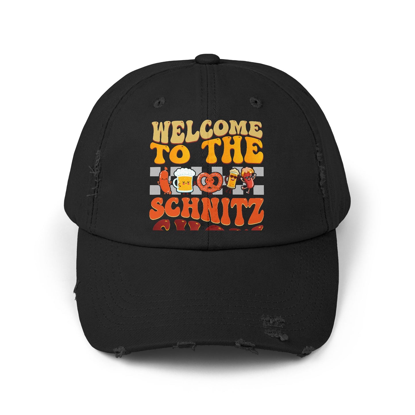 Welcome To The Schnitz Show Beer Pretzel Fun Cap