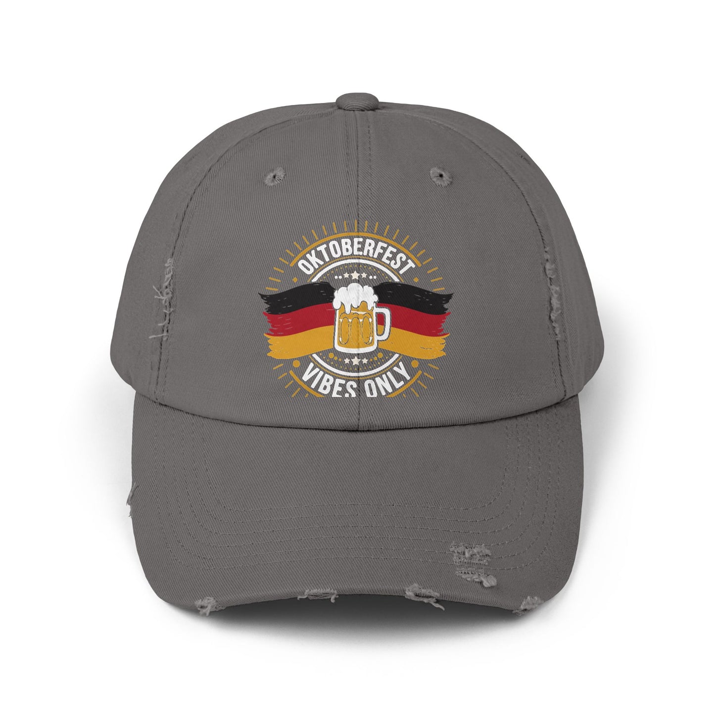 Oktoberfest Vibes Only Beer Mug and German Flag Cap