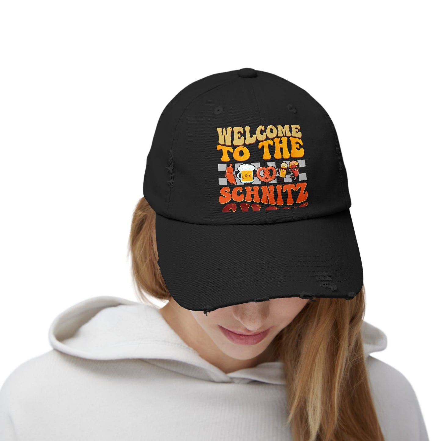 Welcome To The Schnitz Show Beer Pretzel Fun Cap