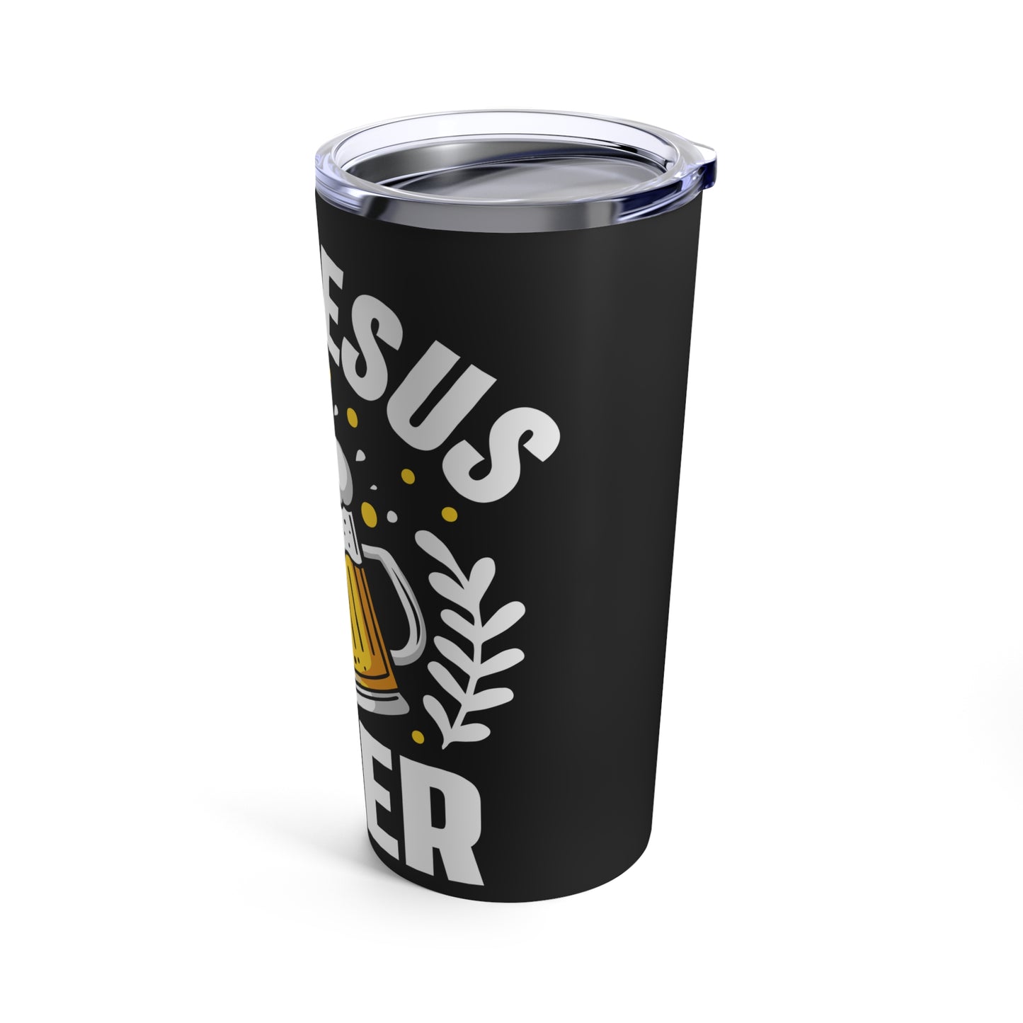 I Love Jesus And Beer Design For Faithful Beer Lovers Tumbler