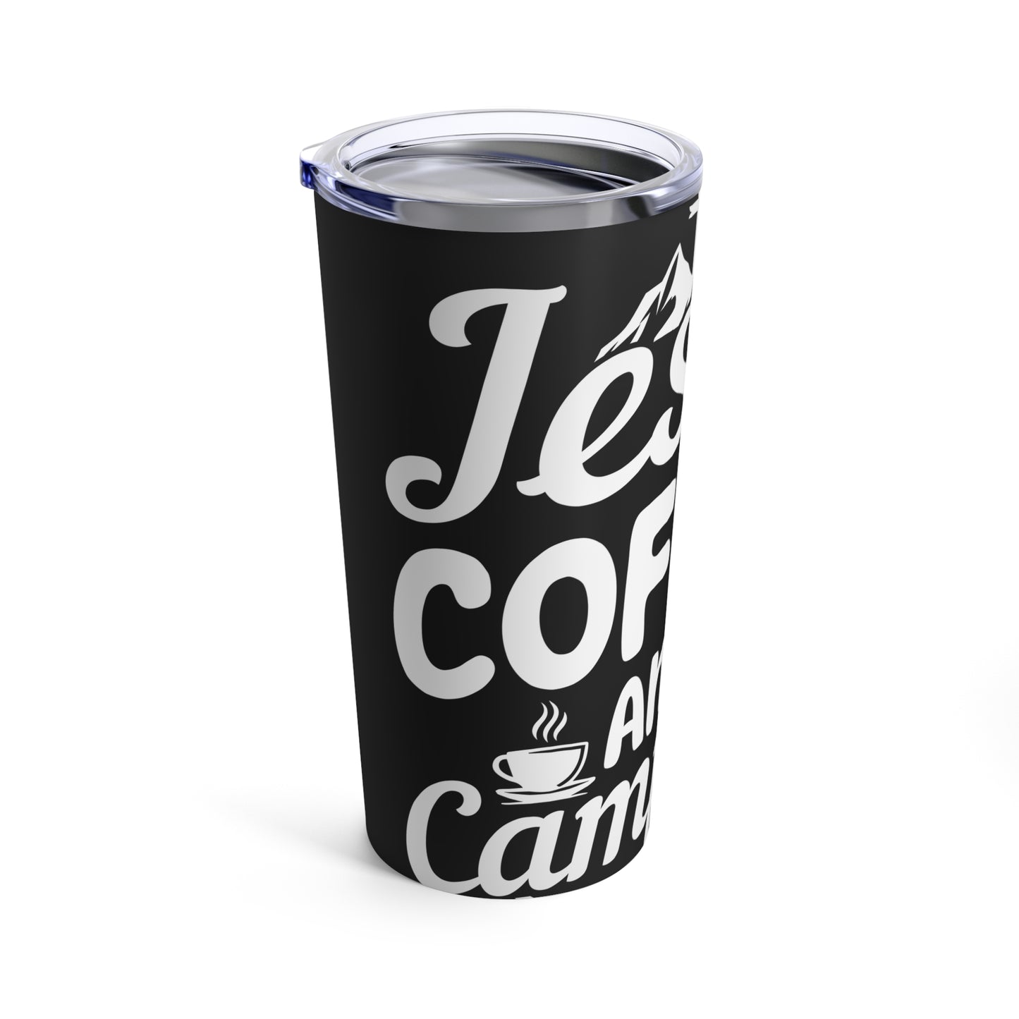 Jesus Coffee And Camping Enthusiast's Favorite Design Tumbler