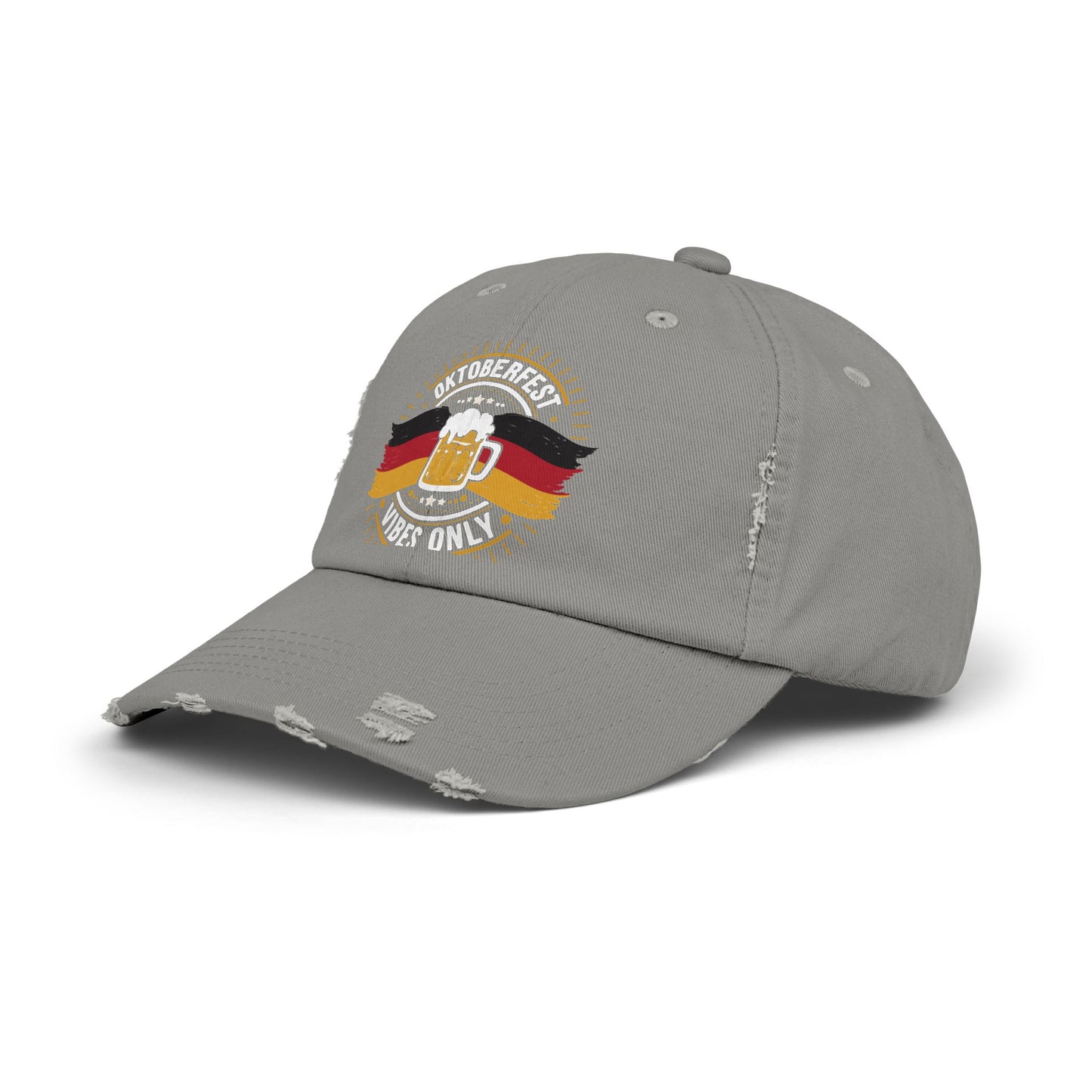 Oktoberfest Vibes Only Beer Mug and German Flag Cap