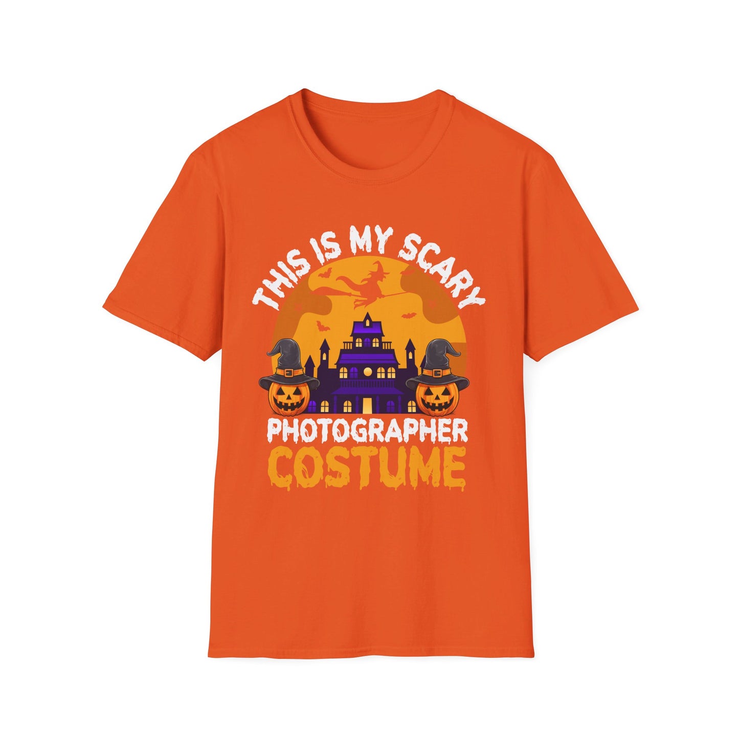 This Is My Scary Photographer Costume - Halloween Fun for Photographers T-Shirt