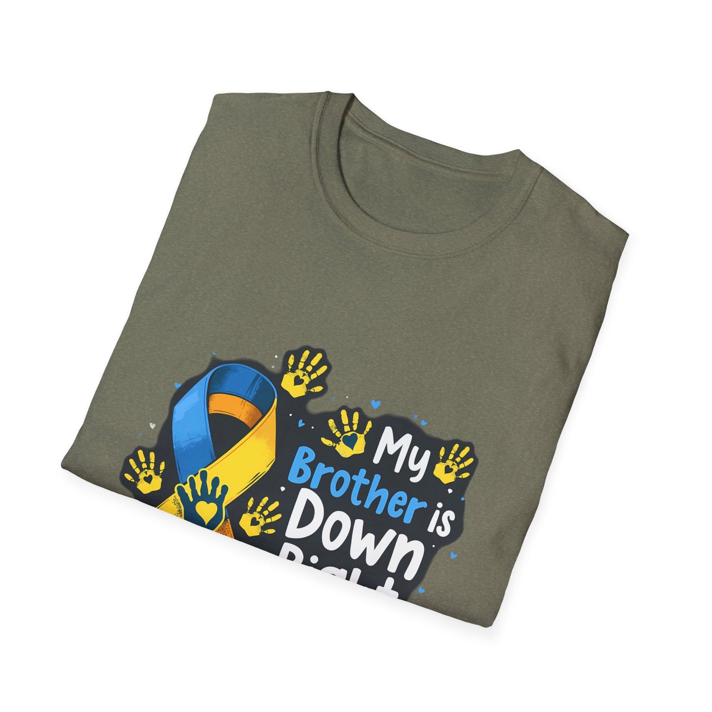 My Brother Is Down Right Perfect Awareness Support T-Shirt