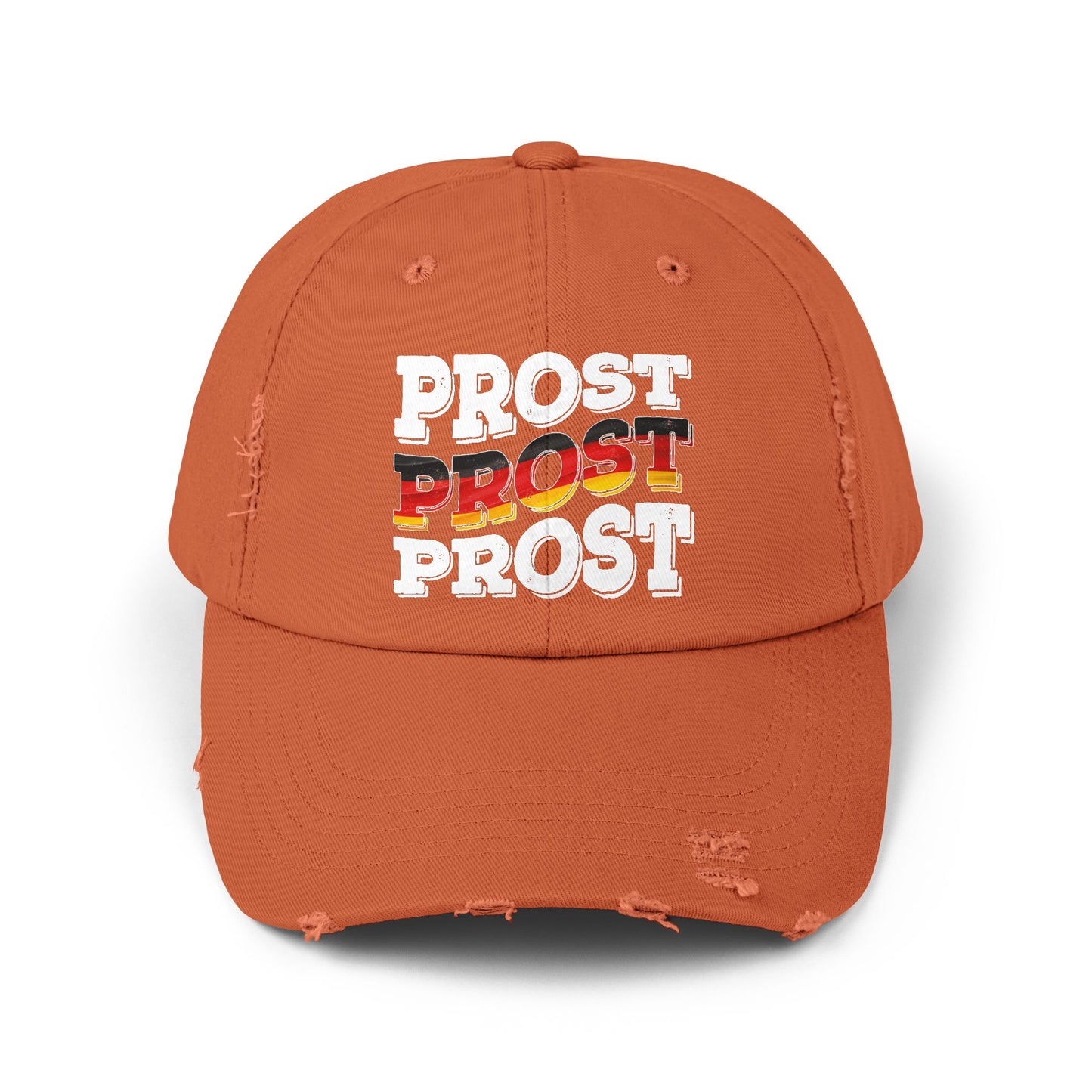 Prost German Flag Celebration Oktoberfest Cheers Design Cap