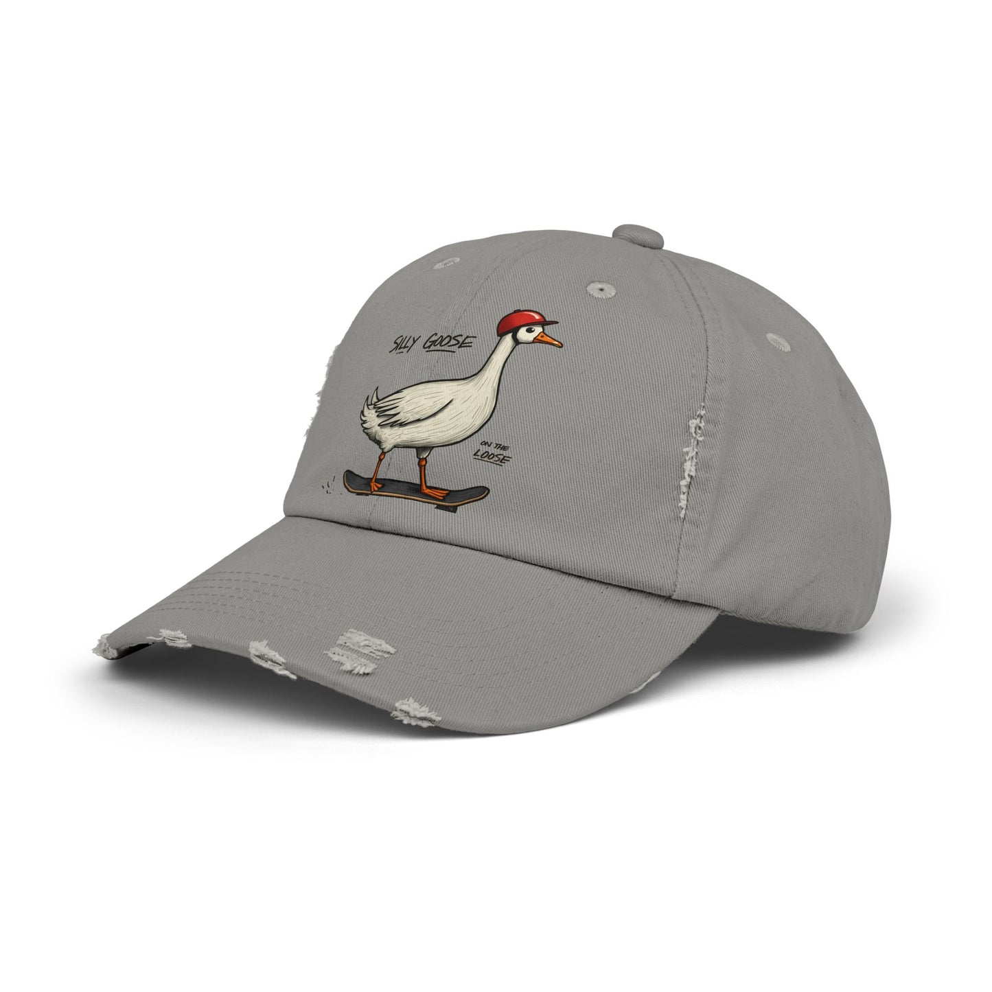 Silly Goose On The Loose Skateboarding Fun Cap