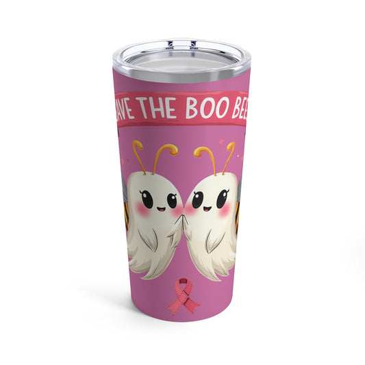 Save the Boo Bees Breast Cancer Awareness Tumbler