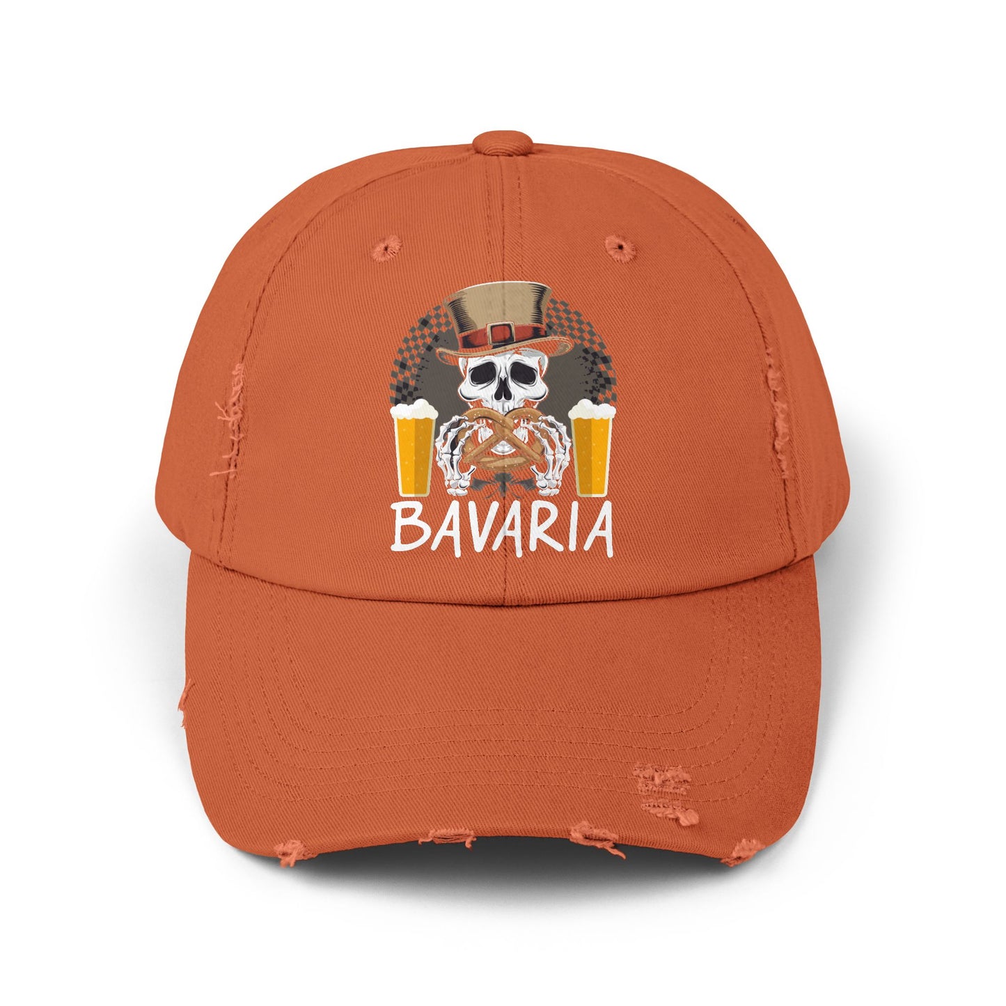 Bavaria Skull Pretzel and Beer Cap