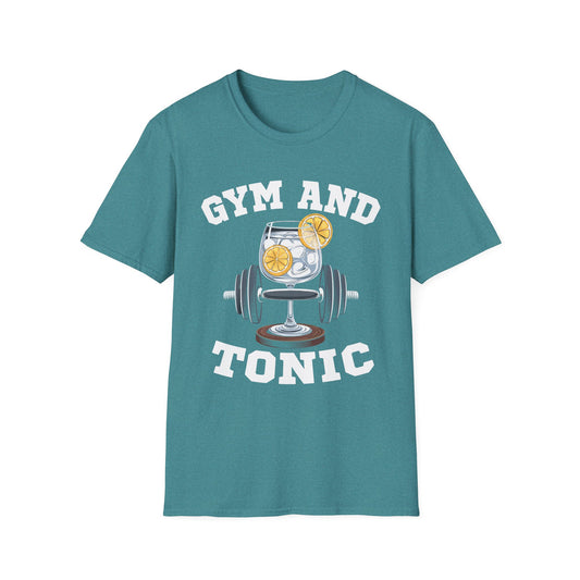 Gym And Tonic Workout Humor Fitness Enthusiast Gift T-Shirt