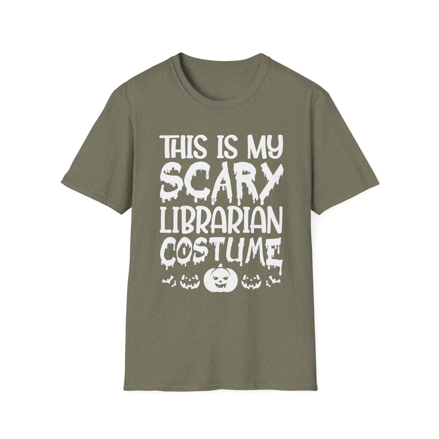 This Is My Scary Librarian Costume Halloween Funny T-Shirt