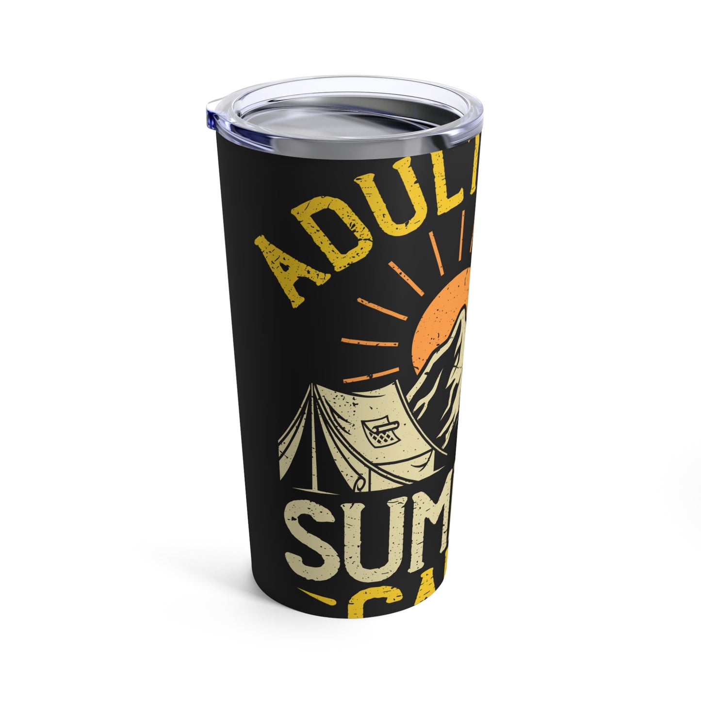 Adult Only Summer Camp Adventure Nature Camping Tumbler