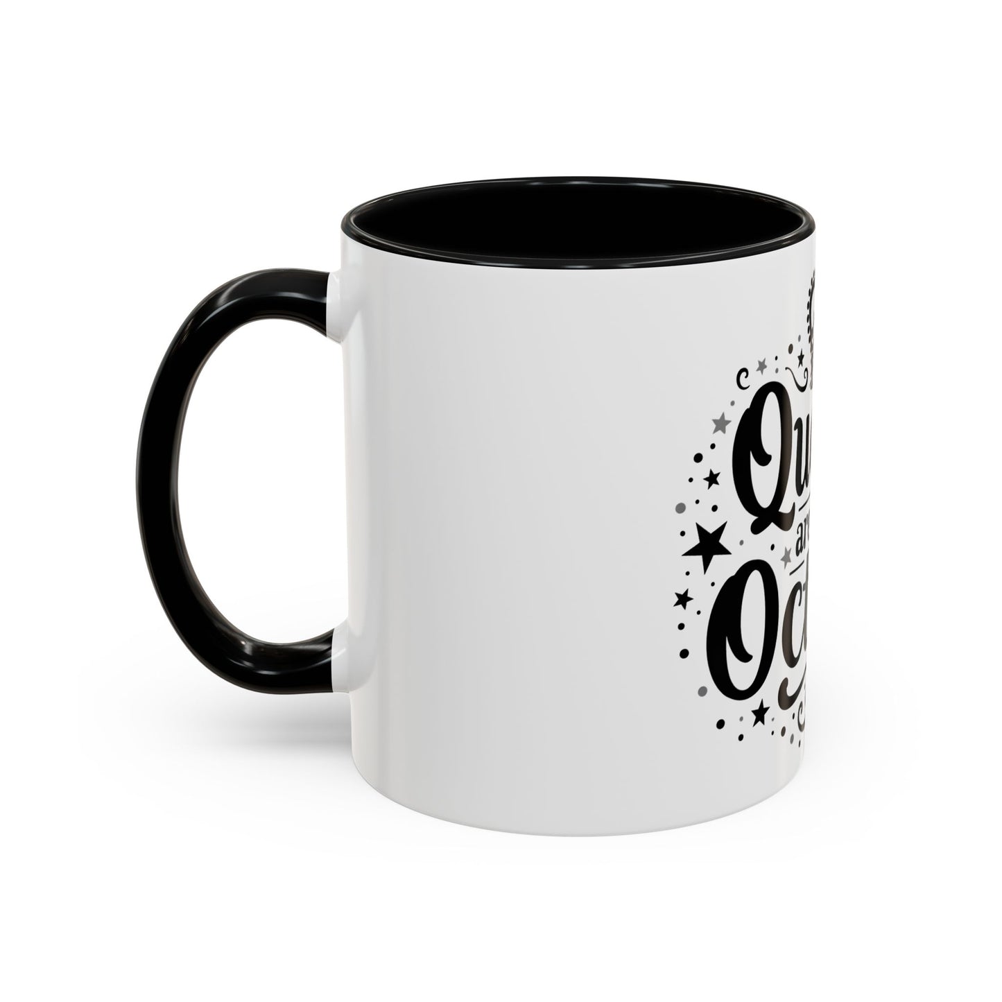 Queens are Born in September Birthday Gift Accent Coffee Mug