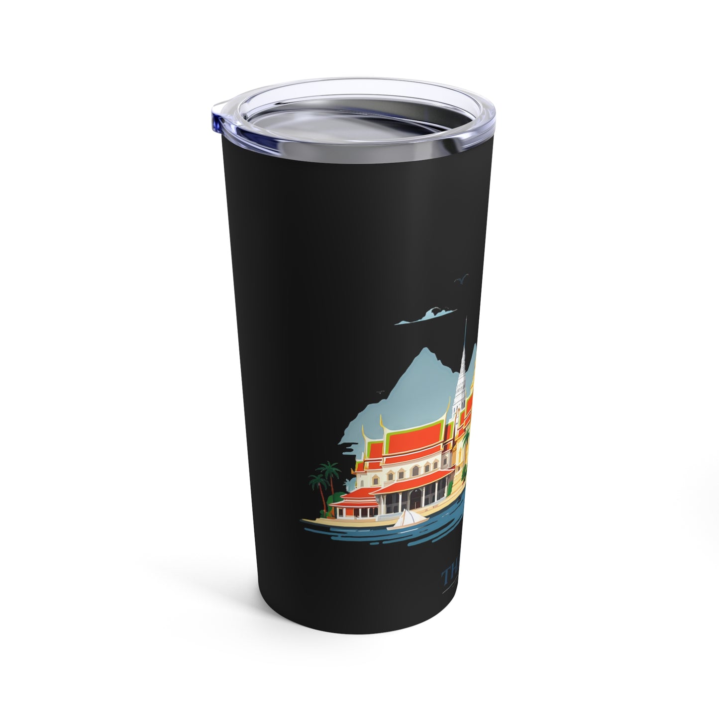 Visit Thailand Scenic Wonders Illustration Tumbler