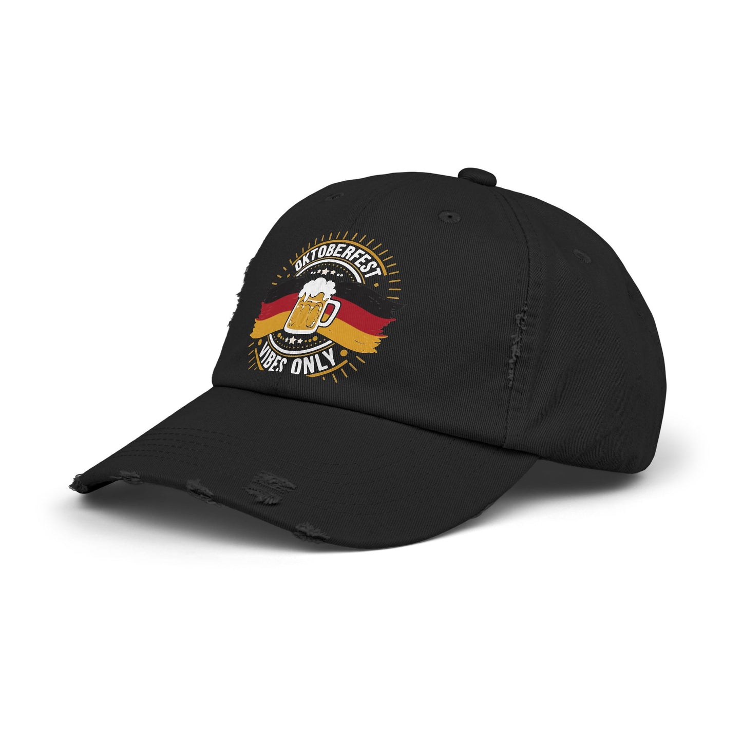 Oktoberfest Vibes Only Beer Mug and German Flag Cap