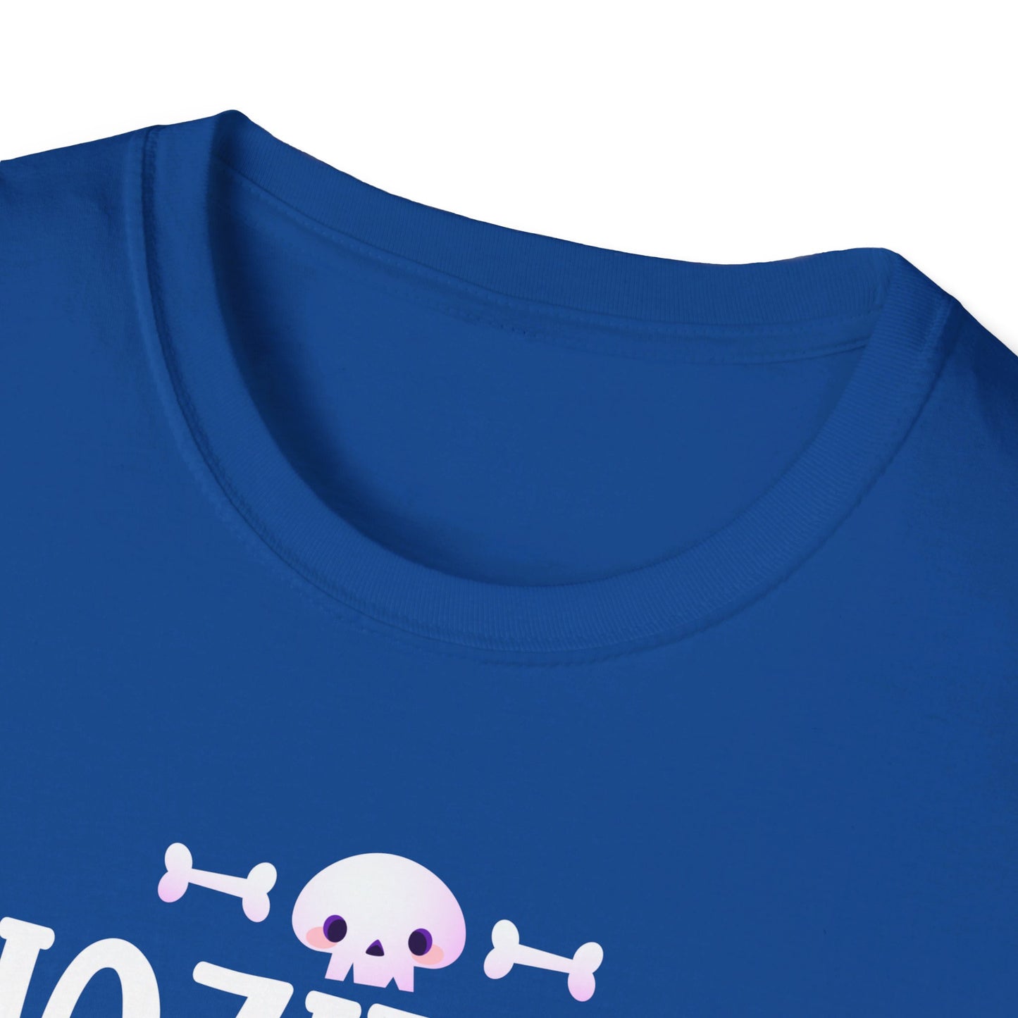 Laziest Halloween Costume Ever - Funny Halloween Quote with Skulls and Tombstones T-Shirt