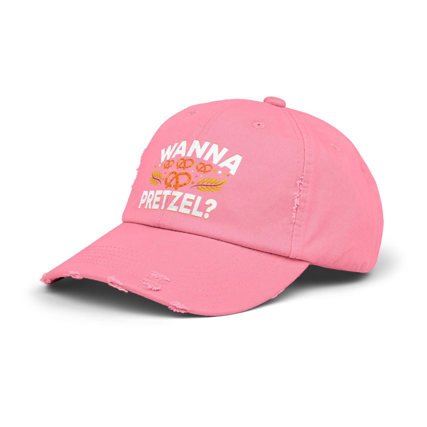 Wanna Pretzel? Fun Snack Lover's Delight Cap