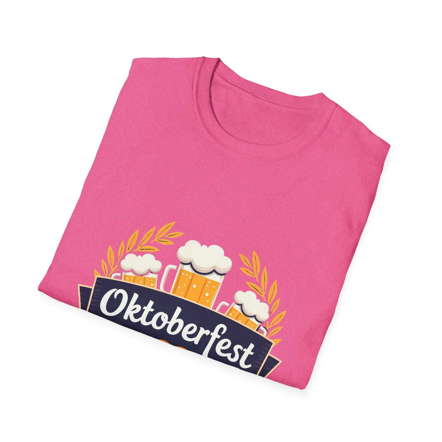 Oktoberfest Celebration with Beer and Pretzel T-Shirt