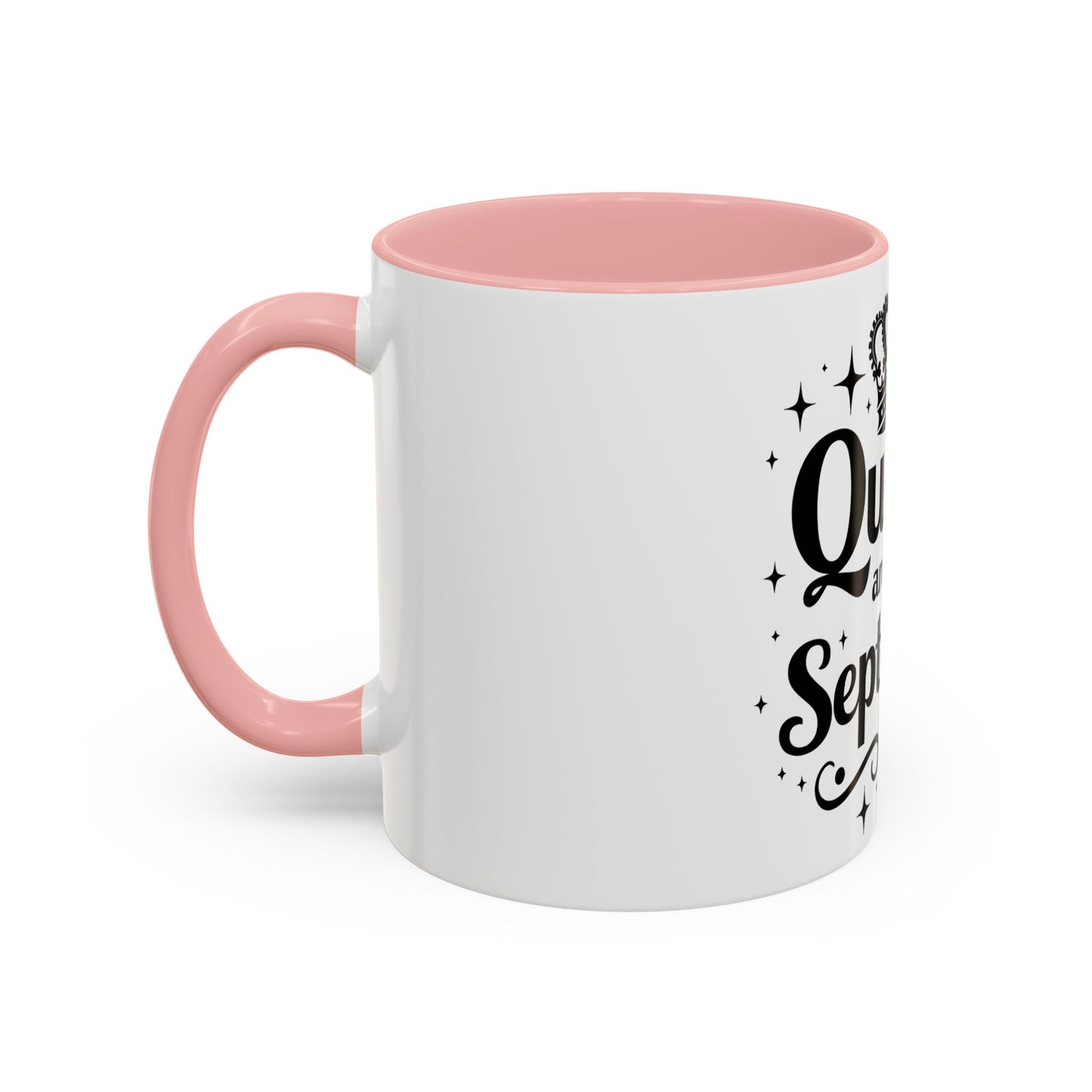 Queens are Born in October Birthday Gift Accent Coffee Mug