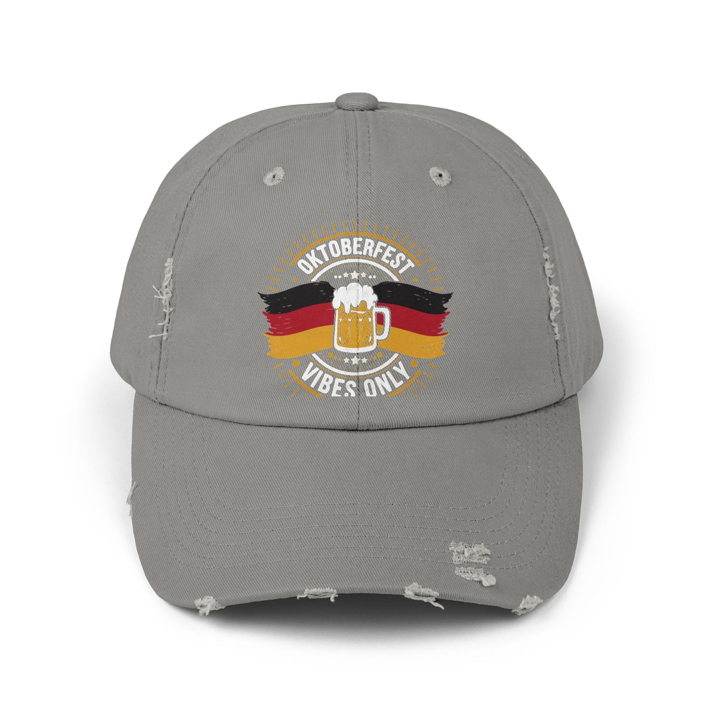 Oktoberfest Vibes Only Beer Mug and German Flag Cap