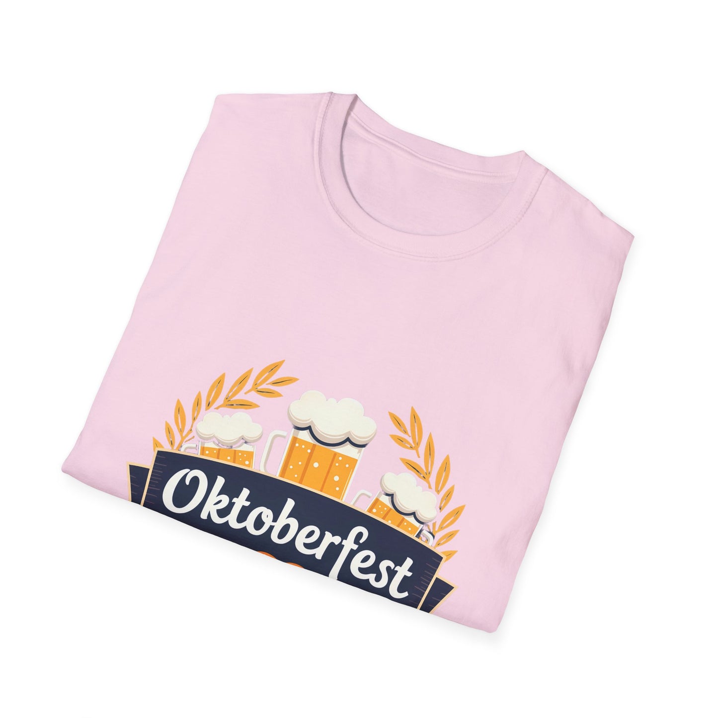 Oktoberfest Celebration with Beer and Pretzel T-Shirt